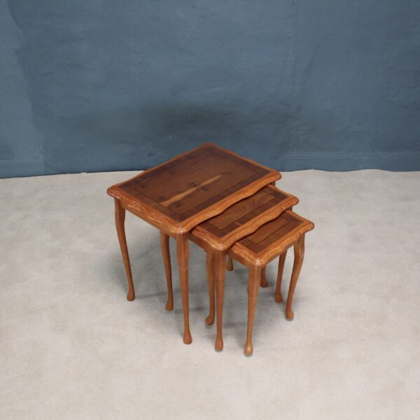 nest of yew coffee tables