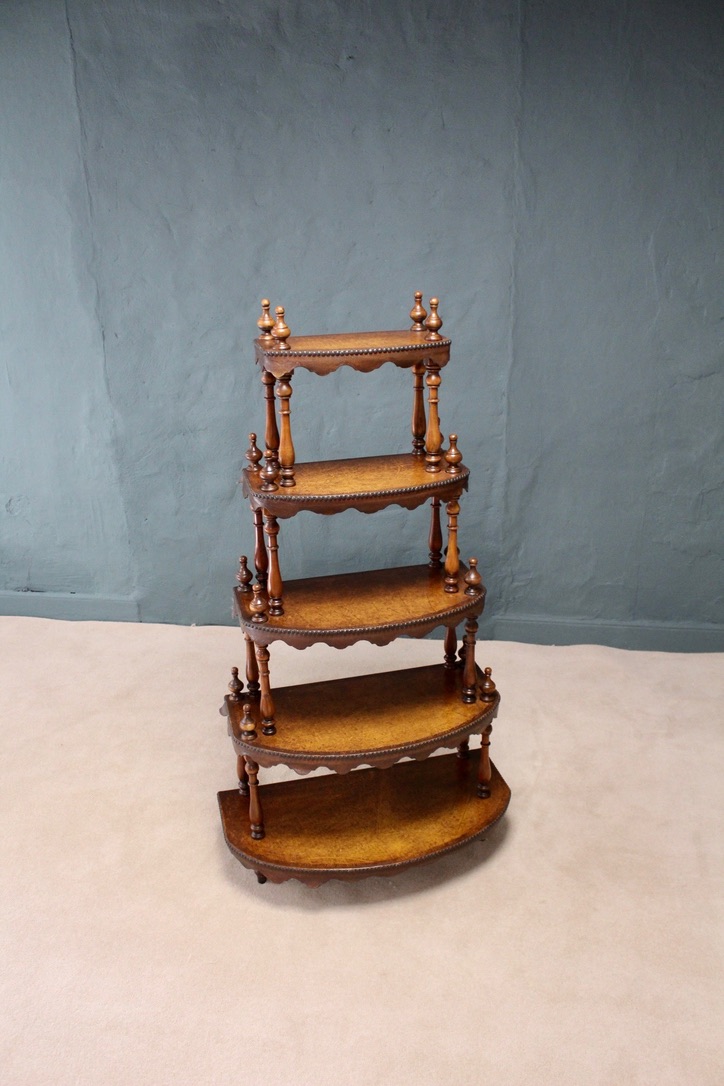 Walnut etagere deals