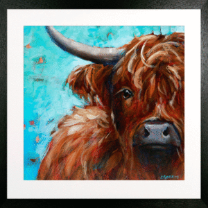 Highland Cow Print