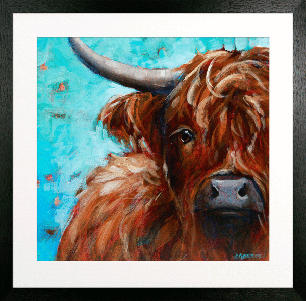 Highland Cow Print